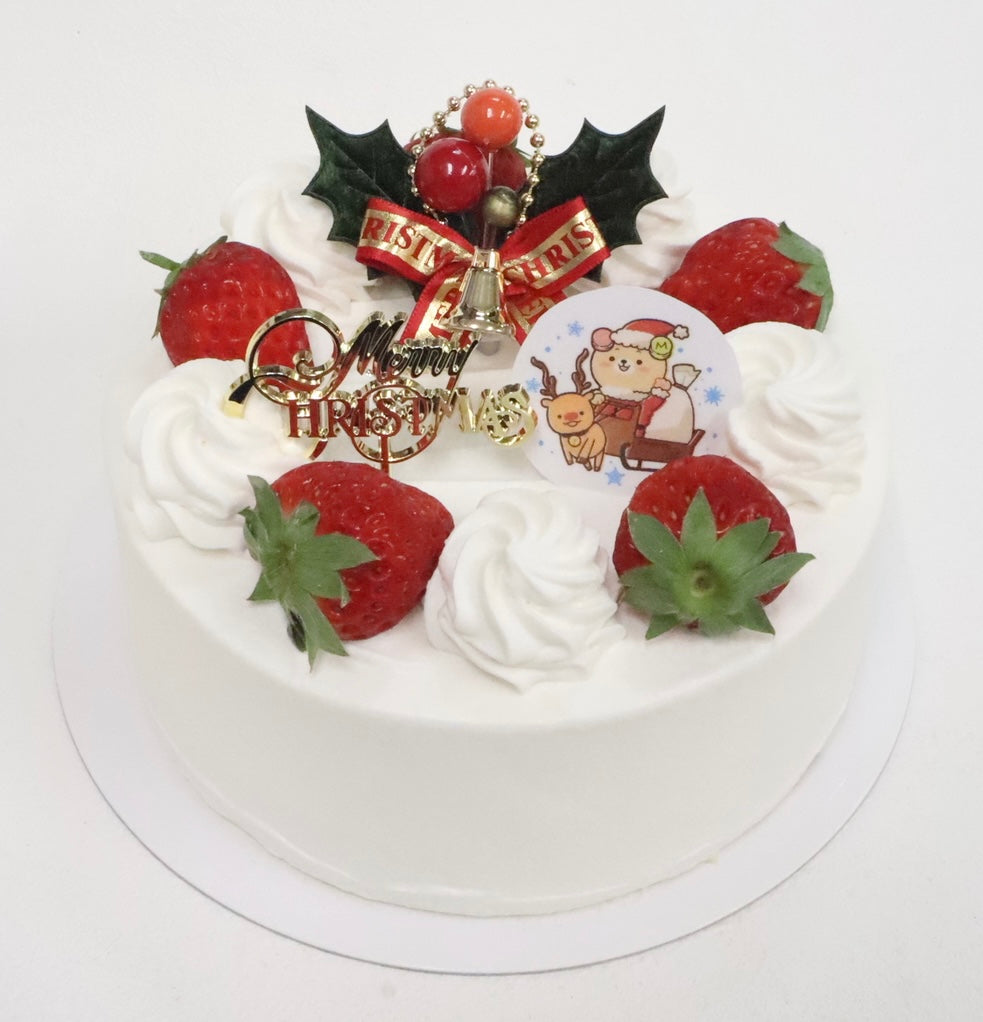 クリスマスいちごのショートケーキ
