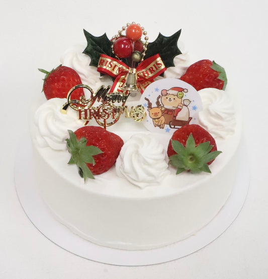 クリスマスいちごのショートケーキ